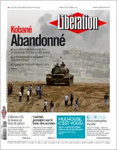 Liberation - Lundi 13 Octobre 2014