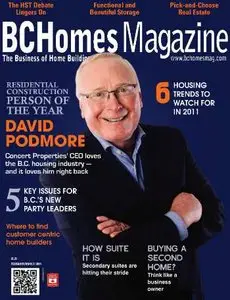 BC Homes Magazine - February/March 2011