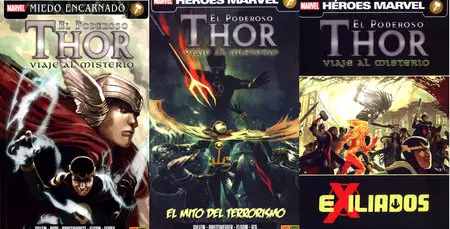 El Poderoso Thor: Viaje al Misterio Tomos del 1 al 3