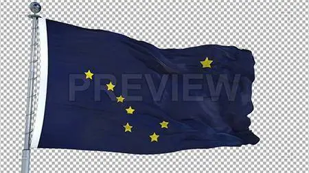 MA - Alaska Flag 73912