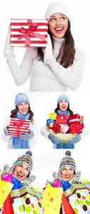 Woman & gifts