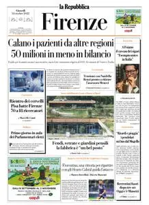 la Repubblica Firenze - 13 Ottobre 2022