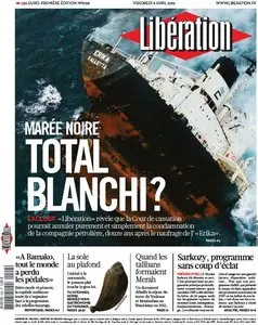 Libération du Vendredi 6 Avril 2012