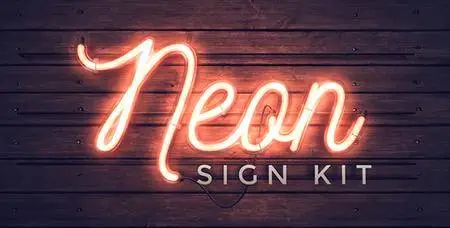 Neon Sign Kit V.2 - Project for After Effects (VideoHive)