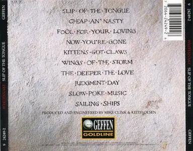 Whitesnake - Slip Of The Tongue (1989) Re-up