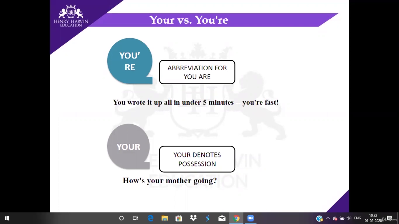 udemy english writing course