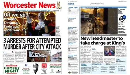 Worcester News – November 29, 2019