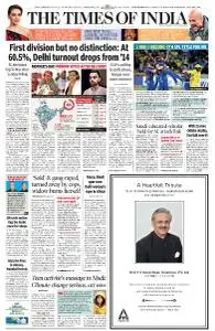 The Times of India (New Delhi edition) - May 13, 2019