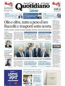 Quotidiano di Puglia Lecce - 29 Ottobre 2023