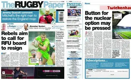 The Rugby Paper – August 12, 2018