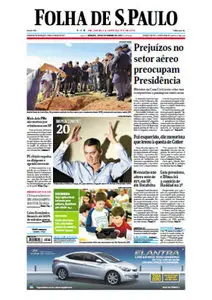 Jornal Folha de São Paulo - 29 de setembro de 2012 - Sábado