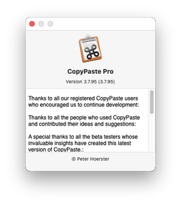 CopyPaste Pro 3.7.95 macOS