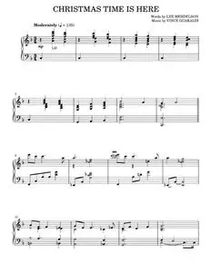 Christmas Time Is Here - Lee Mendelson (Piano Solo)