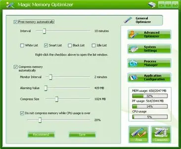 Magic Memory Optimizer 8.1.1.322 