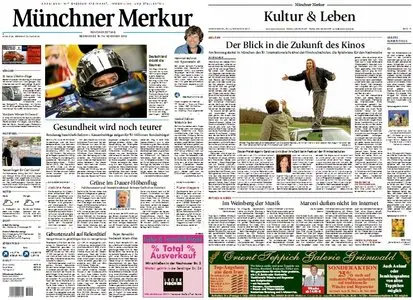 Münchner Merkur Wochenendausgabe vom 13./14. November 2010