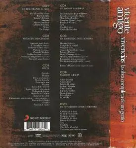 Vicente Amigo - Vivencias: La obra completa de un genio (2010) {Sony Music Box Set 6 CD & 1 DVD PAL rec 1991-2009}