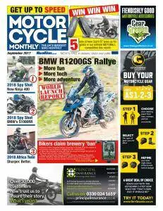 Motor Cycle Monthly - September 2017