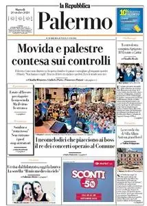 la Repubblica Palermo - 20 Ottobre 2020