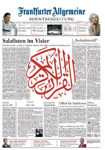 Frankfurter Allgemeine Sonntagszeitung vom 15. April 2012