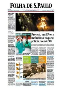 Jornal Folha de São Paulo - 29 de outubro de 2013 - Terça