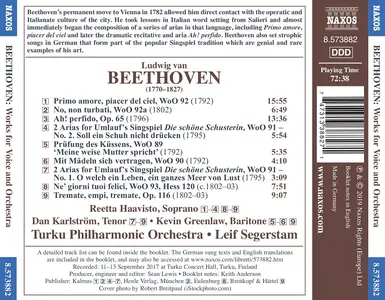 Leif Segerstam, Turku Philharmonic Orchestra - Ludwig van Beethoven: Works for Voice and Orchestra (2019)