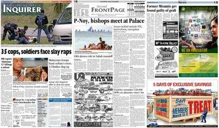 Philippine Daily Inquirer – March 07, 2013