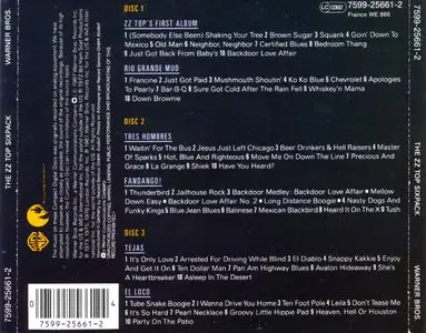ZZ Top - Six Pack, 1987 (BoxSet, 3 Cd, Warner Bros. Records)