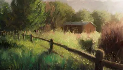 Impressionism - Paint this Farmhouse with Oils or Acrylics