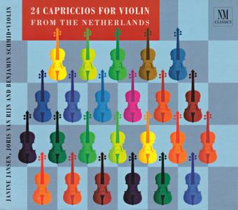 Janine Jansen, Joris van Rijn & Benjamin Schmid - 24 Capriccios for Violin from The Netherlands (2002) {2CD NM Classics 92120}