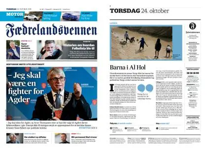 Fædrelandsvennen – 24. oktober 2019