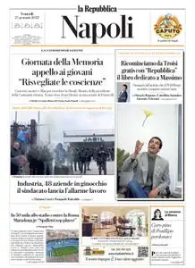 la Repubblica Napoli - 27 Gennaio 2023