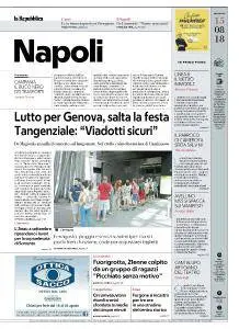 la Repubblica Napoli - 15 Agosto 2018