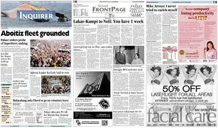 Philippine Daily Inquirer – September 08, 2009