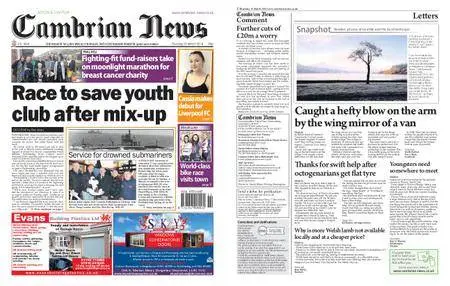 Cambrian News Arfon & Dwyfor – 16 March 2018