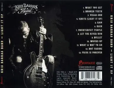 Kris Barras Band - Light It Up (2019)