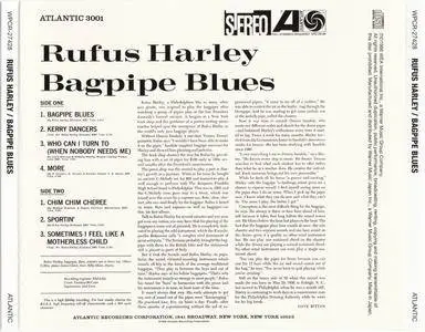Rufus Harley - Bagpipe Blues (1965) {2013 Japan Jazz Best Collection 1000 Series WPCR-27428}