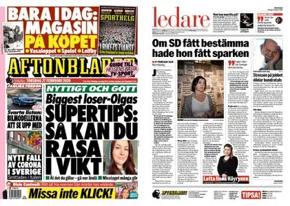 Aftonbladet – 27 februari 2020