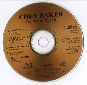 Chet Baker - In New York (1958) [DCC, GZS-1101]