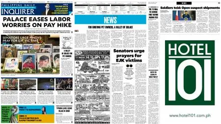 Philippine Daily Inquirer – November 02, 2018