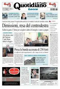 Quotidiano di Puglia Lecce - 22 Febbraio 2018