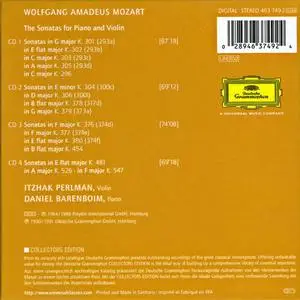 Itzhak Perlman, Daniel Barenboim - Mozart: The Violin Sonatas (1992)