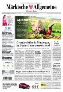 Märkische Allgemeine Fläming Echo - 14. Oktober 2017