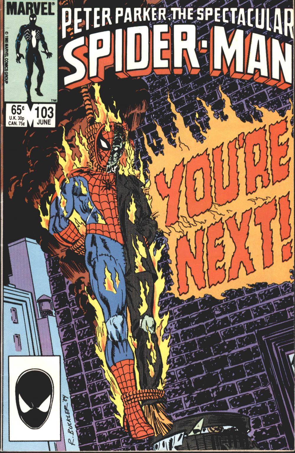 For PostalPops Peter Parker The Spectacular Spider-Man v1 103 cbr