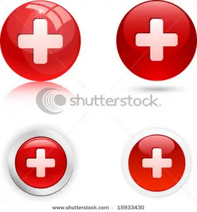 Beautiful cross icons