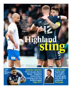 The Herald Sport (Scotland) - 15 April 2024
