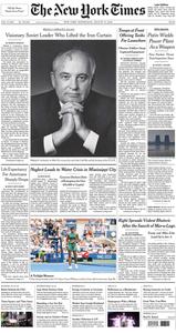 The New York Times - 31 August 2022
