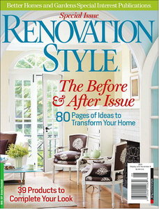 Renovation Style Special: The Before & After Issue 2011