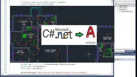 AutoCAD Programming using C#.NET - Beginner Course