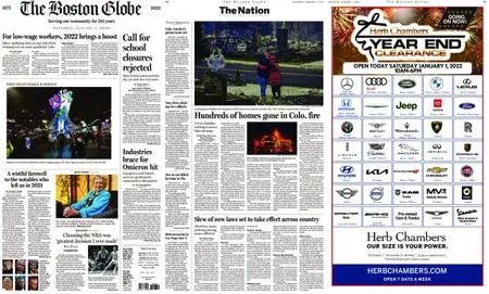 The Boston Globe – January 01, 2022