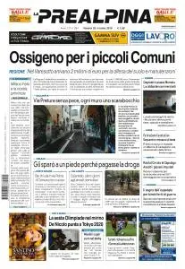 La Prealpina - 25 Ottobre 2019